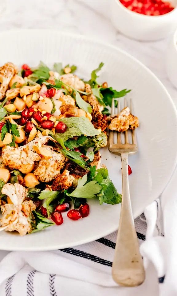 Healthy nutrition meal on a plate